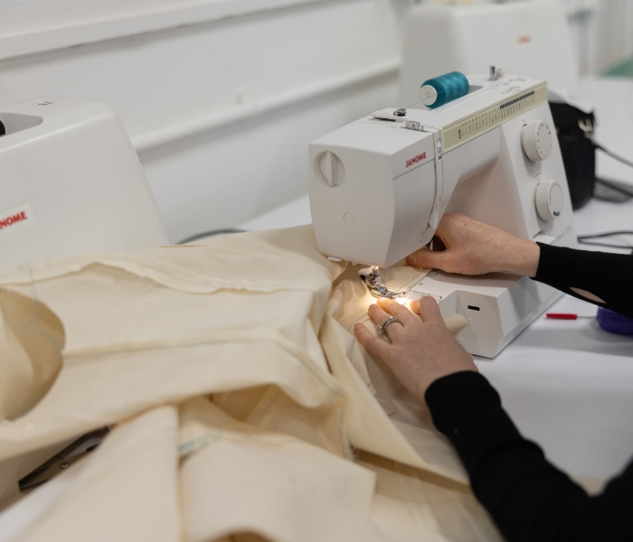 Clothes making: create a finished garment from a commercial pattern 
