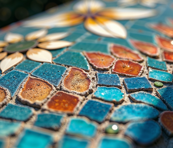Mosaics for outdoor spaces: practical skills for garden and exterior projects Mosaics for outdoor spaces: practical skills for garden and exterior projects